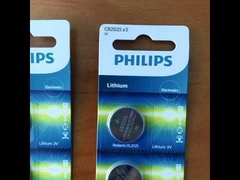 Pile bouton OEM Philips Cr2025 pour télécommande de voiture