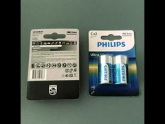 Anti-explosion durable de pile alcaline de PHILIPS C 1,5 V de lecteur MP3